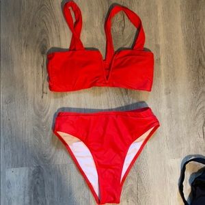 Zaful Red Bikini